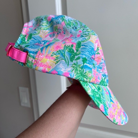 LILLY PULITZER- CALIFORNIA BASEBALL CAP - Picture 2 of 5